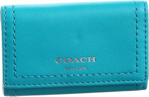 Amazon コーチ Coach 公式 レガシー レザー 6 リング キー ケース Svtrm Svtrm シルバー トルマリン Coach コーチ キーホルダー チェーン