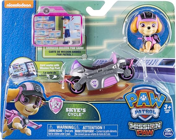 paw patrol chase motorcycle