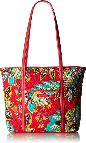 vera bradley small trimmed tote