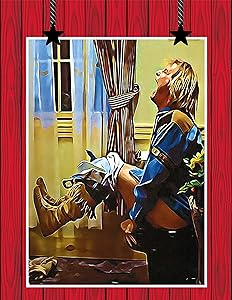 Dumb and Dumber Harry on the Toilet Funny Bathroom Wall Decor Dumb and Dumber Movie Poster 8.5x11 (UNFRAMED)