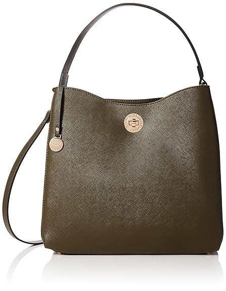 L.CREDI Damen Brooke Schultertasche, 15x28x30 cm