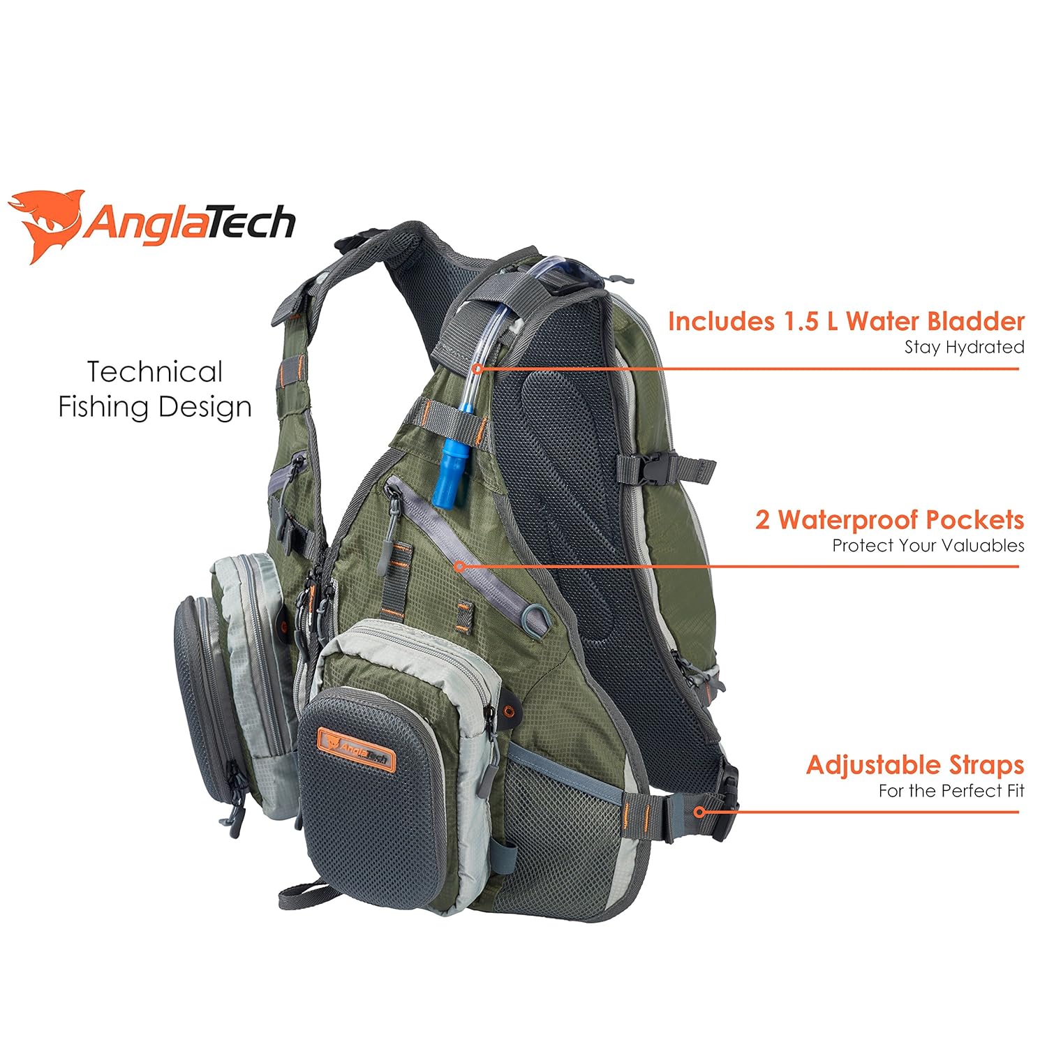 Anglatech fishing backpack