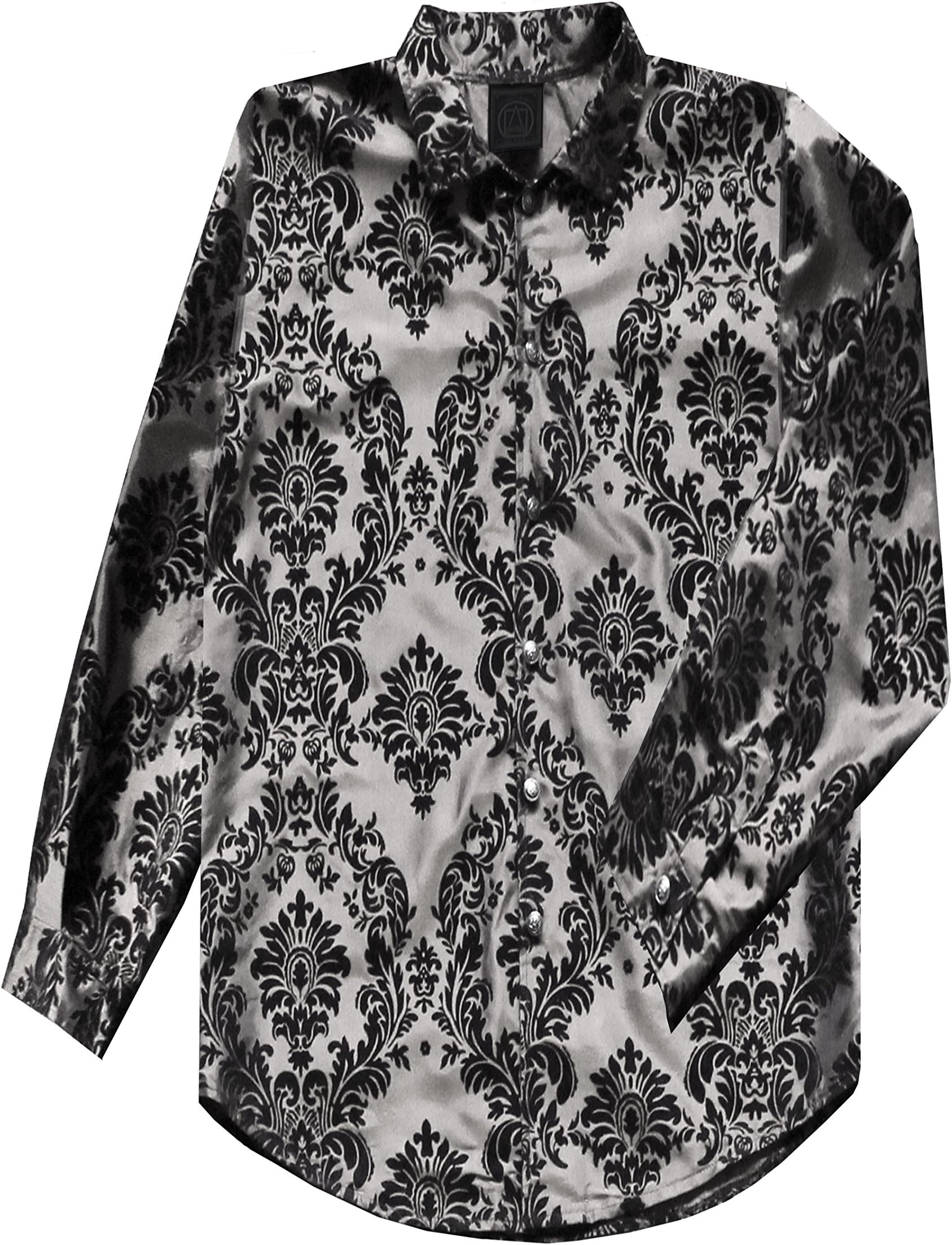 Victorian Steampunk Historical Steampunk Gothic Pirate Pattern Men's Shirt