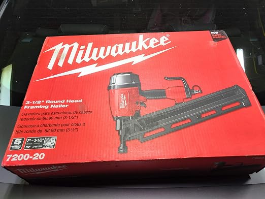Milwaukee Pneumatic Framing Nailer 