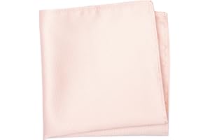 ZENXUS Solid Pocket Square for Men