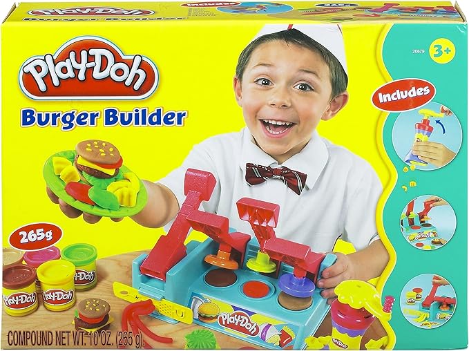 play doh kitchen burger