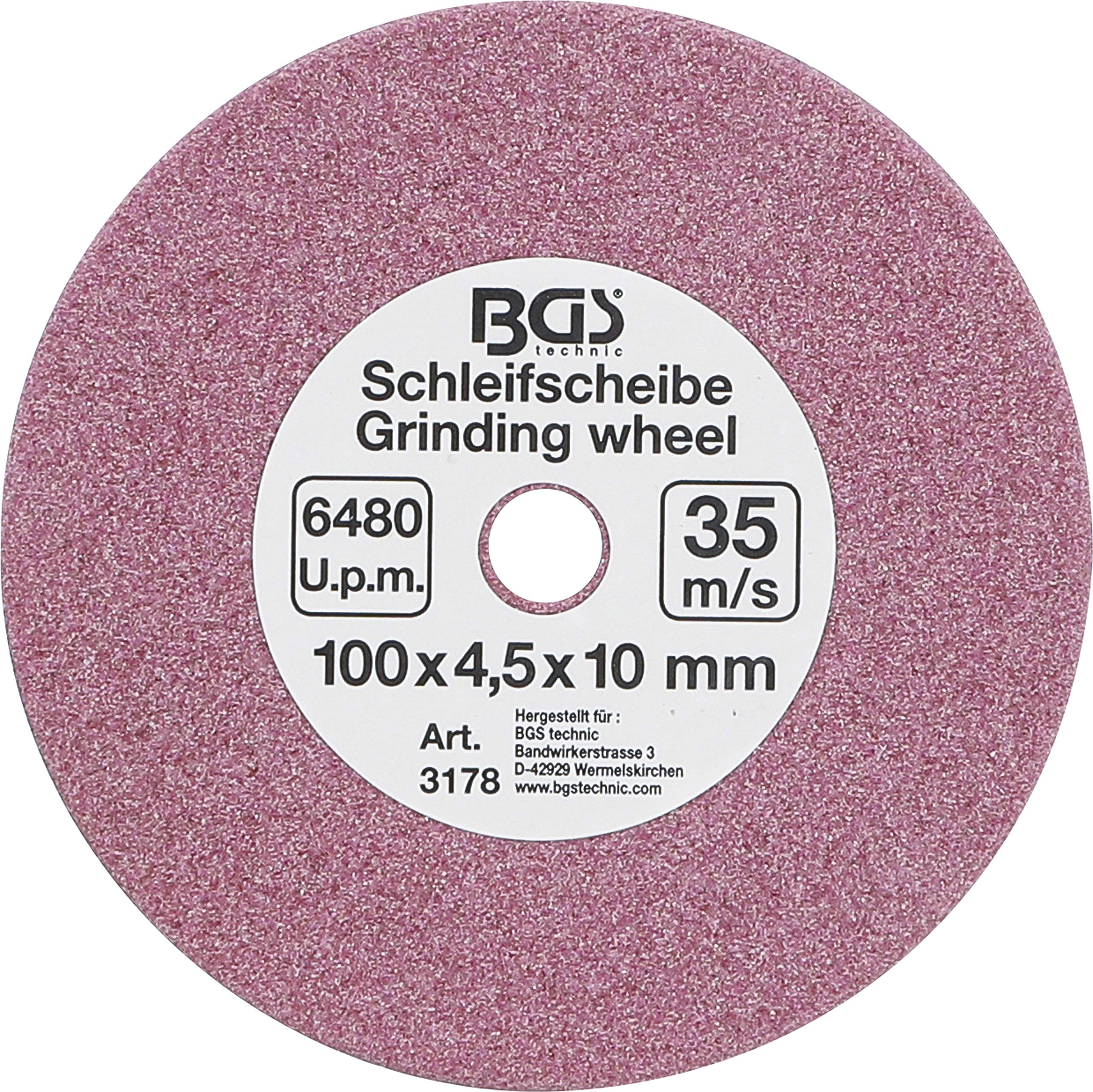 BGS 3178 | Grinding Disc | for BGS 3180 | Ø 100 x 4.5 x 10 mm