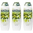 Palmolive: "Latte e Oliva Shower and Bath Cream with Olive & Milk - 22 Fluid Ounces (650ml) Bottles (Pack of 3) [ Italian Import ]