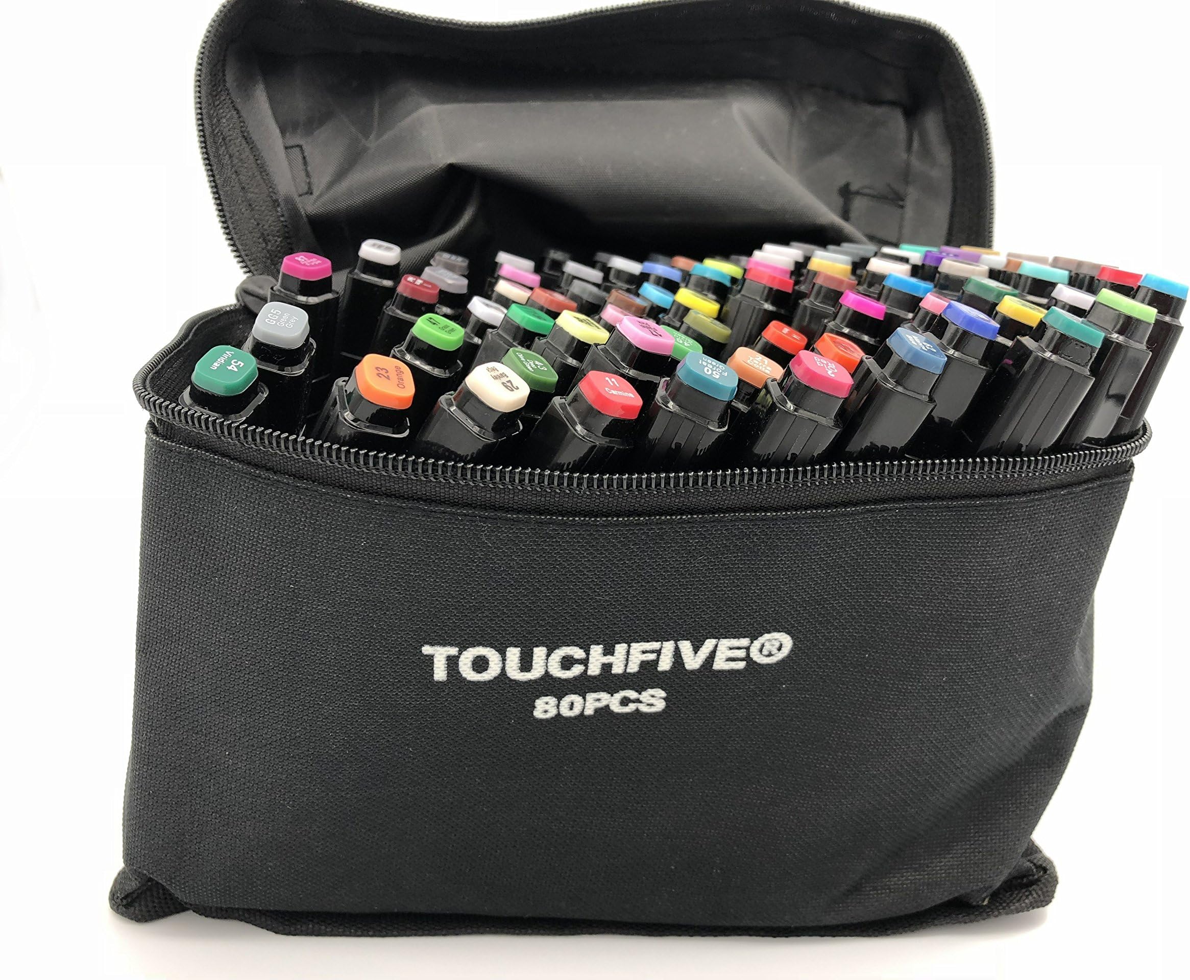 Touchfive marker 80's touch brush marker Set new black generation Produktdesign