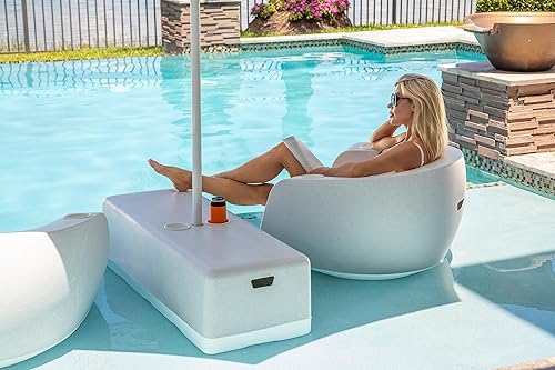Tenjam Moon Chair in Pool Lounge Chairs for Sun Shelf Set of Two