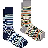 PS Paul Smith Men's Two Pack 'Signature Stripe' Socks, Multicolor, One Size