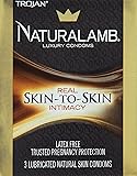 Special pack of 5 TROJAN NATURALAMB 98050, 3 Count