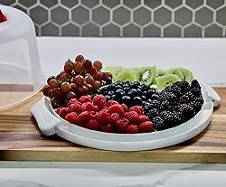 Top Shelf Elements Round Cake Carrier Two Sided
