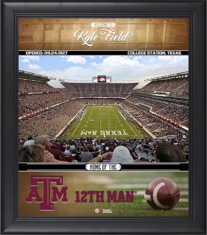 Texas A M Aggies Framed 15 X 17 Welcome Home Collage College