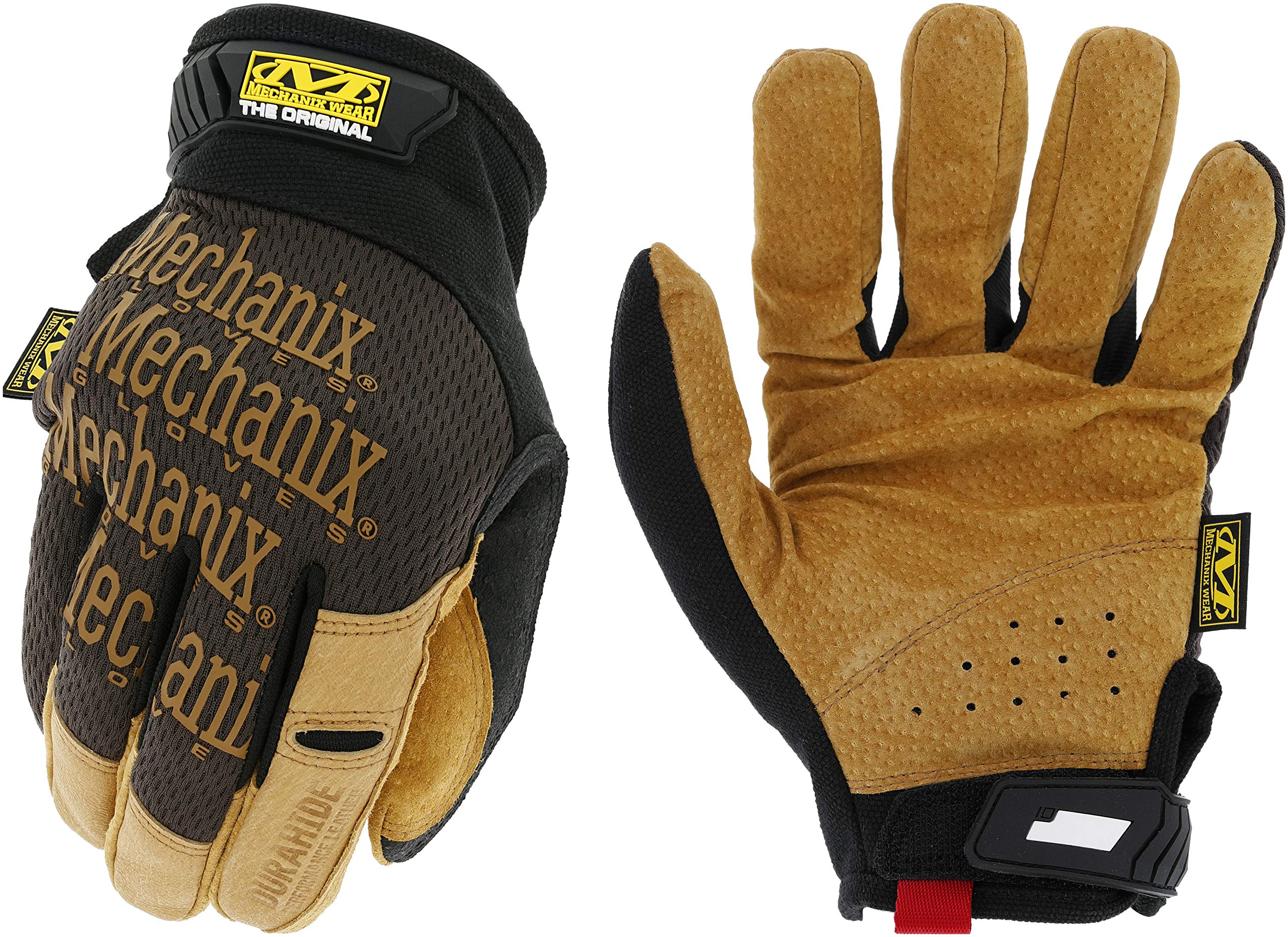 Mechanix Wear - Leather Original Gloves (XX-Large, Brown/Black)