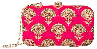 Parizaat By Shadab Khan Womens Stylish Party wear Latest Design Clutch for Casual, Evening, Bridal, Wedding