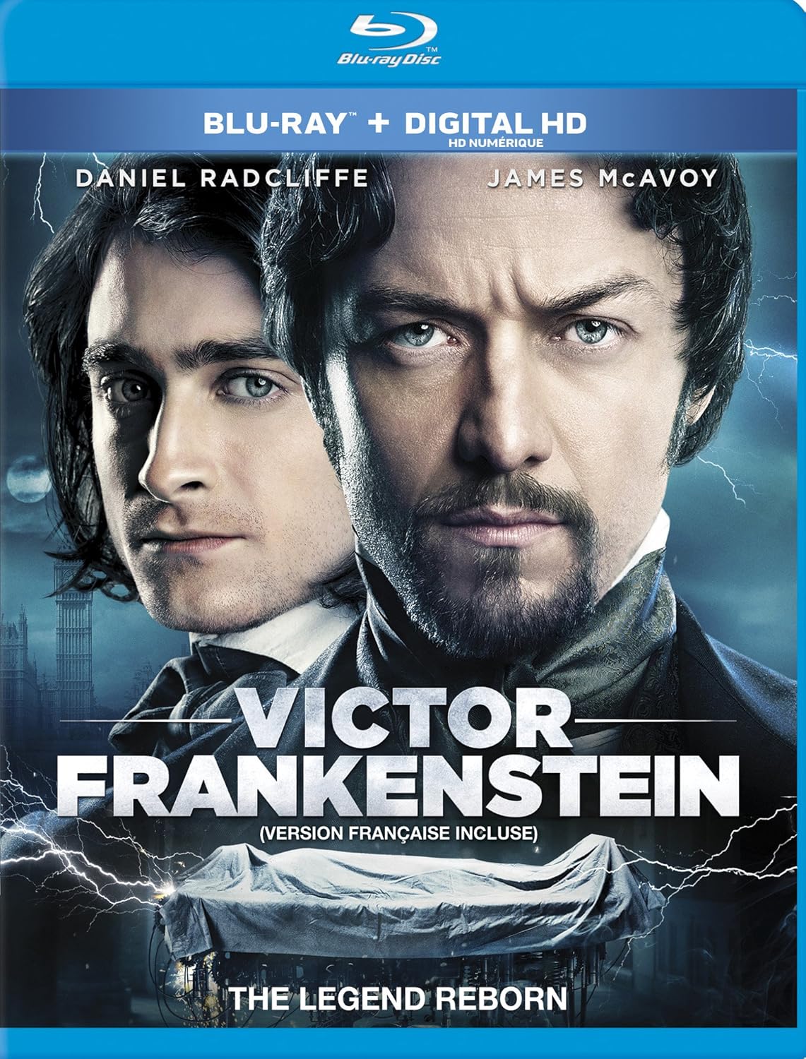 Victor Frankenstein Blu Ray Bilingual Amazon Ca James Mcavoy