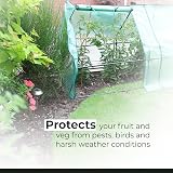 DIVCHI Mini Greenhouse Tunnel with 2 Zipper Doors Green House view 3
