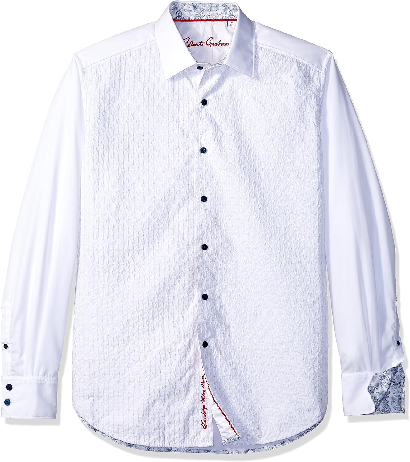 Robert Graham Men's Dominic Long Sleeve Shirt at Amazon Men’s Clothing