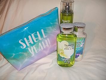 Amazoncom Bath Body Works Tahiti Island Dream Gift Set