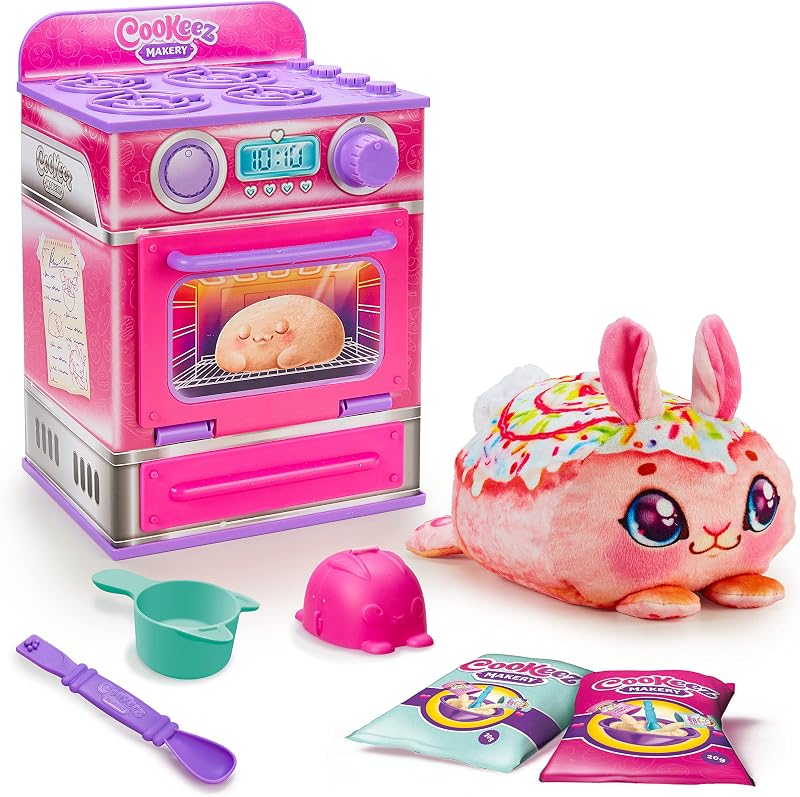 Cookeez Makery Cinnamon Treatz Oven Playset Plush Friend Maker