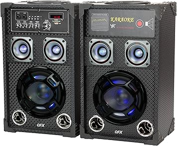 qfx professional pa speaker