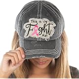 Pink Ribbon Logo Baseball Cap 
