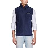 Columbia Men's Cathedral Peak II Fleece Vest, Collegiate Navy, X-Large