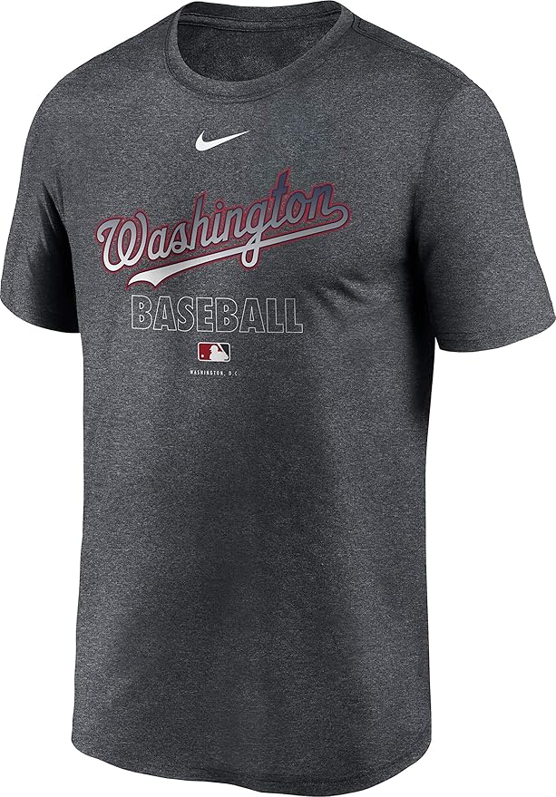 Amazon.com: Nike Men's Washington Nationals Grey Authentic Collection Legend Dri-FIT T-Shirt 