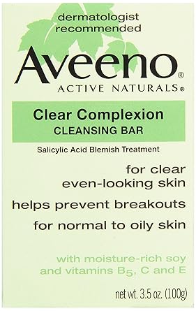 aveeno clear complexion bar