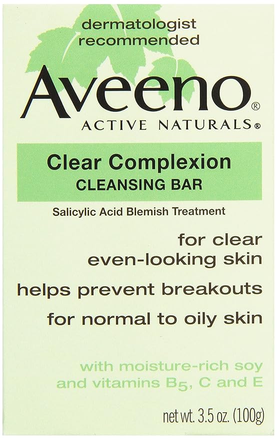 aveeno clear complexion cleansing bar