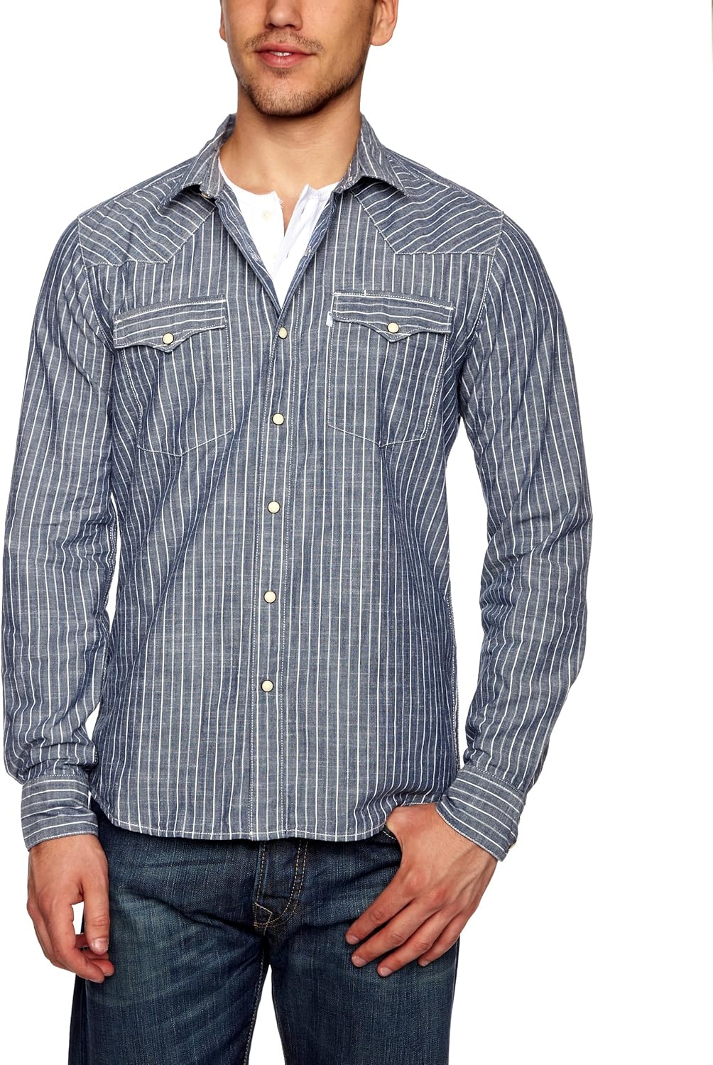 levi's hemd barstow western