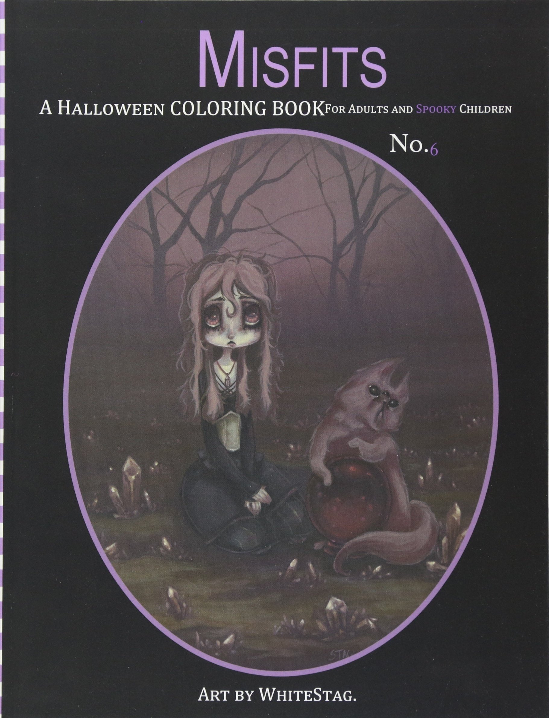 Amazon.com: Misfits A Halloween Coloring Book for Adults and ...