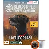 Black Rifle Coffee Company, Single Serve Coffee Pods, Loyalty Roast, Light Roast, 88 Count