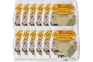 El Milagro Classic Corn Maiz Natural Soft Tortillas - 12 Pack