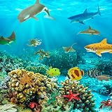 Terra by Battat Tropical Fish World 60 Mini Ocean Animals Figures view 6