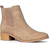 Qupid Women's Repeat | Chelsea Ankle Low Heel Boots