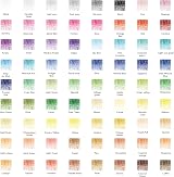 Zenacolor 72 Colour Pencils with Metal Box 3 Trays Pre Sharpened view 2