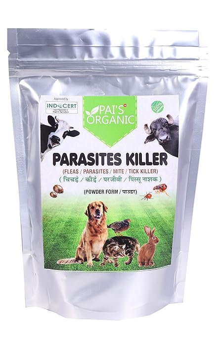 Pai's Organic Dog Tick Killer/Organic Parasite Killer (Pet Care Product) - 250 Grams