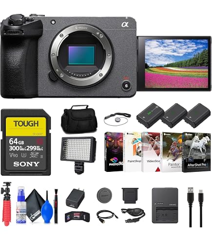 Amazon.com : Sony FX30 Cinema Line Camera Body (ILME-FX30B) – 26MP