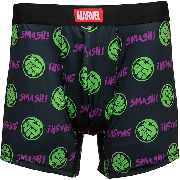 Amazon.com: Bioworld Incredible Hulk Fist Smash Men's Underwear