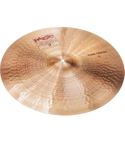 Amazon.com: Paiste 2002 Classic Crash Cymbal 16