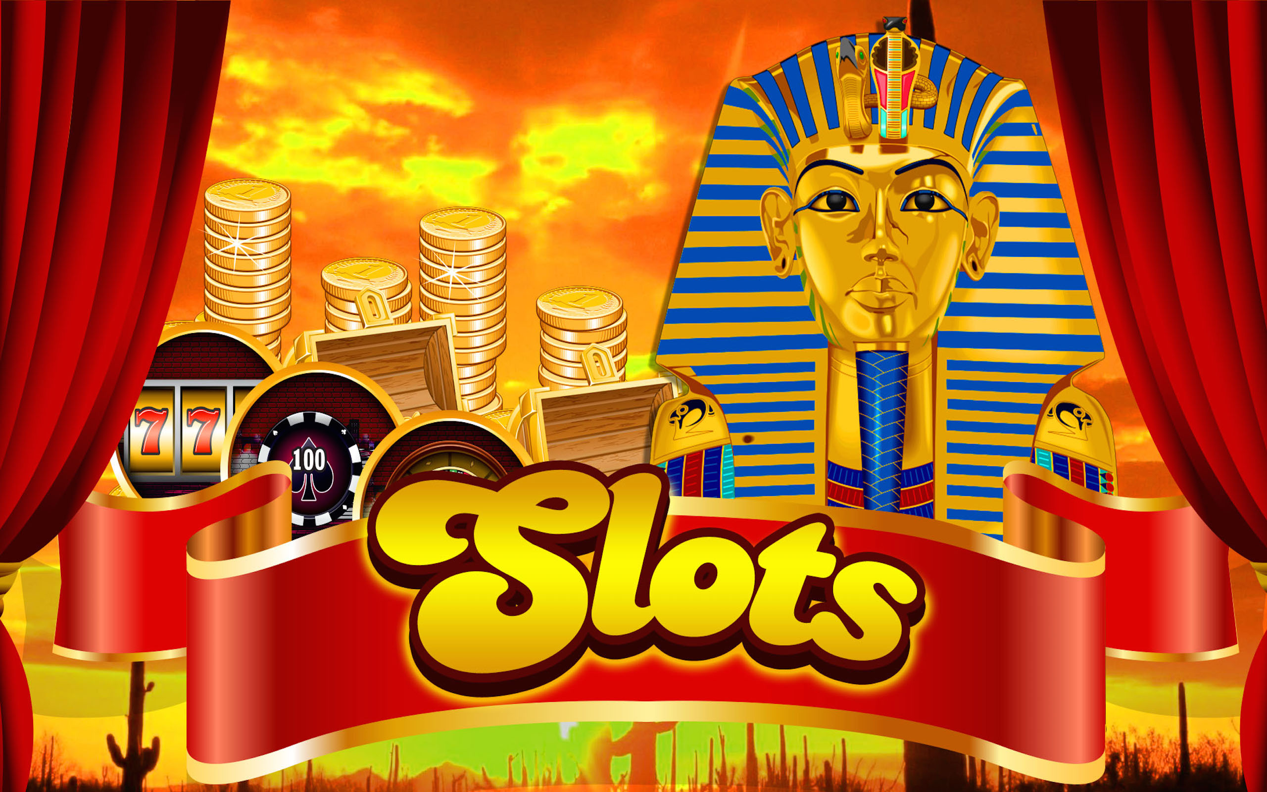 Pharaoh's Fire vs Vegas Fun of Riches Casino Video Slots Machine Games For Android & Kindle Fire Pro