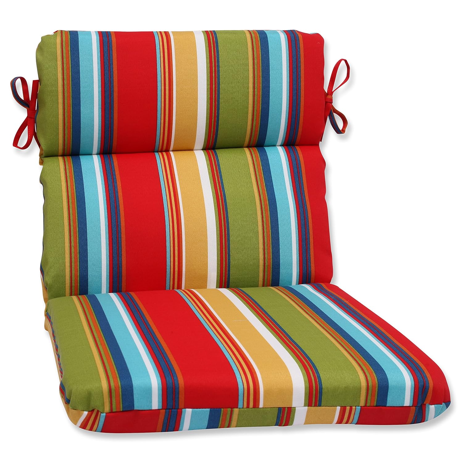 Best Pillow Perfect Outdoor Rounded Corners Chair Cushion