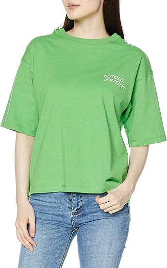 Amazon フリーズマート Tシャツ グラフィティロゴｔシャツ レディース グリーン 日本 Fr Free サイズ Tシャツ カットソー 通販