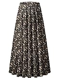 NASHALYLY Women's Chiffon Elastic High Waist