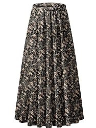NASHALYLY Women's Chiffon Elastic High Waist