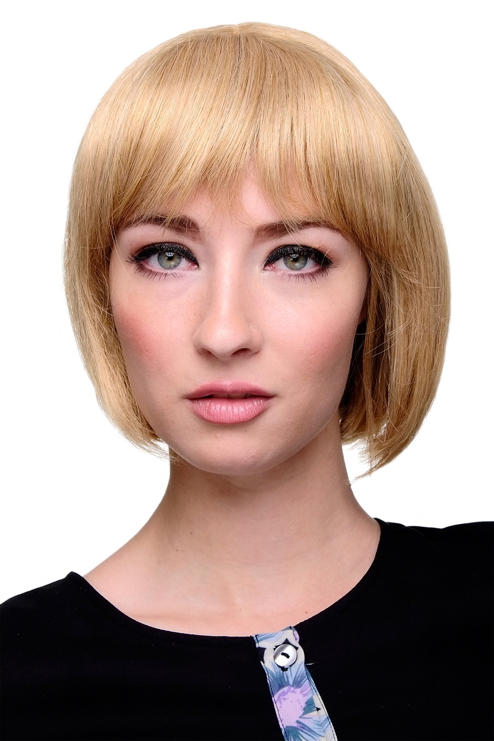 WIG ME UP - Lady Quality Wig short Page Bob gold blond and bright blond mixed 703-611B โ image 1