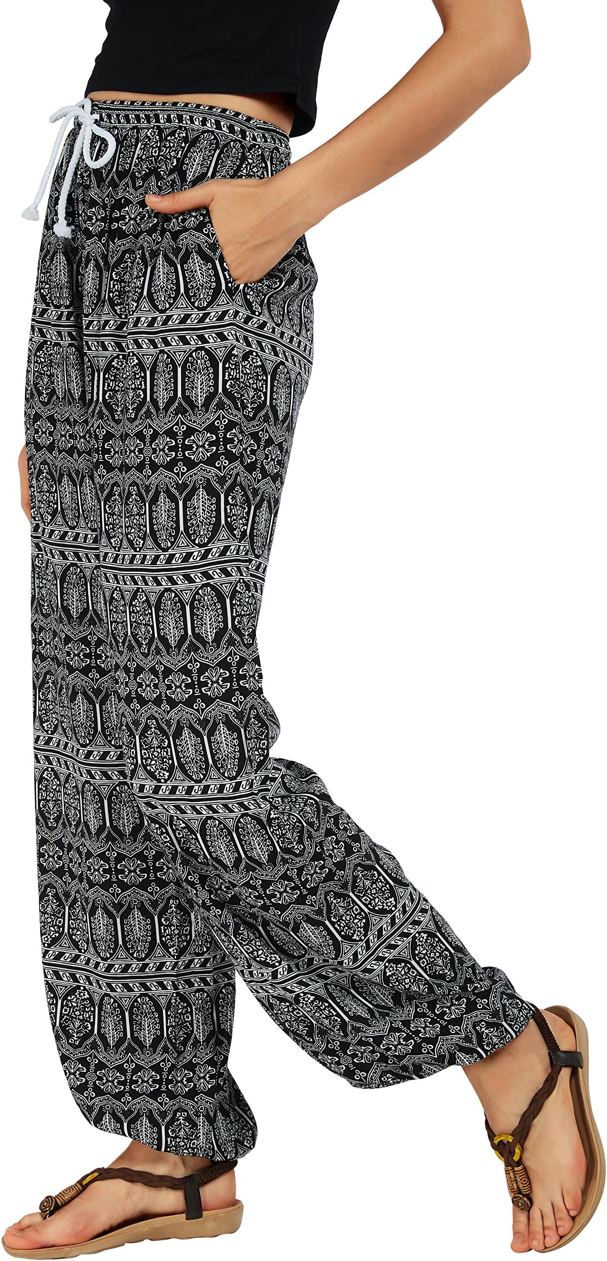 Urban GoCo Women Boho Harem Pants Hippie Trousers