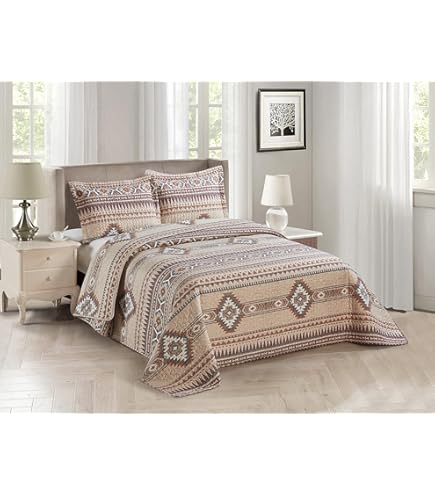 Homewish Couvre-Lit 260x240 Pays Occidental,Dessus De Lit